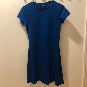 The Limited Blue Short Sleeve Dress